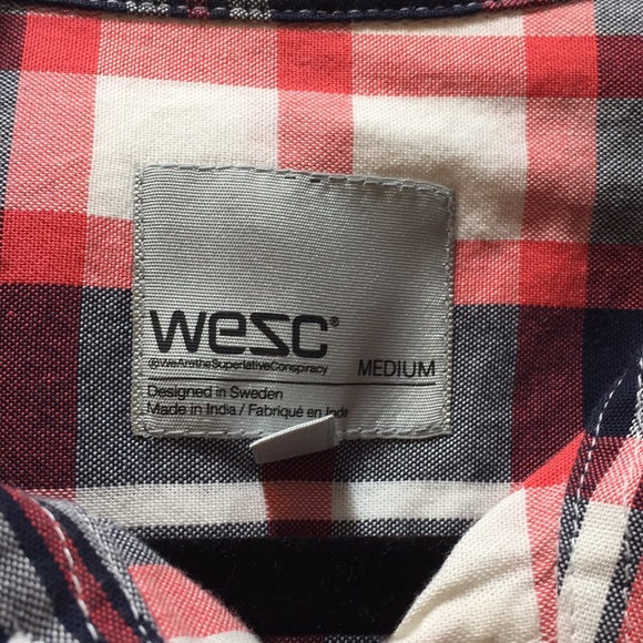Long-sleeved men's shirt - WESC - medium - Picture 2 of 8